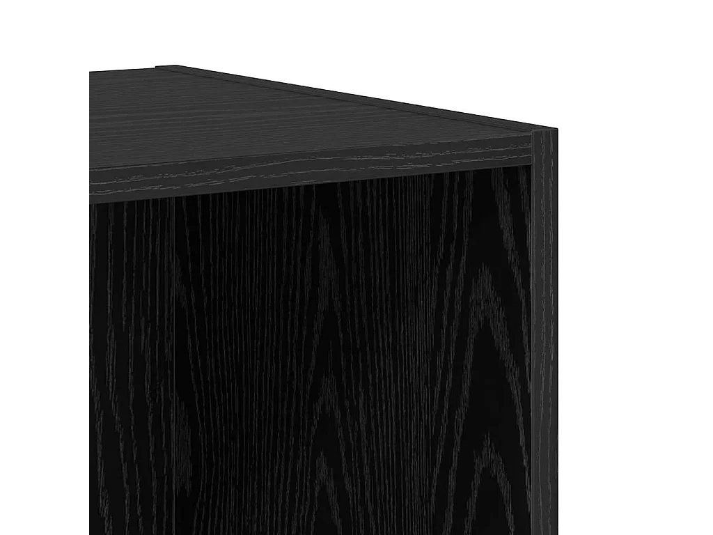 Ensemble meuble TV 4 pièces Chêne noir 37 x 37 x 142.5 cm