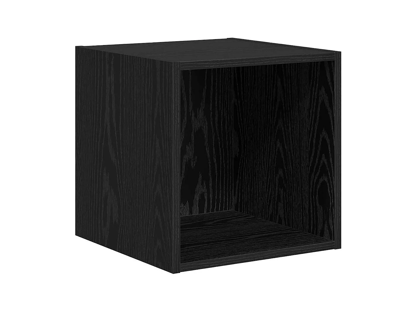 Ensemble meuble TV 4 pièces Chêne noir 37 x 37 x 142.5 cm