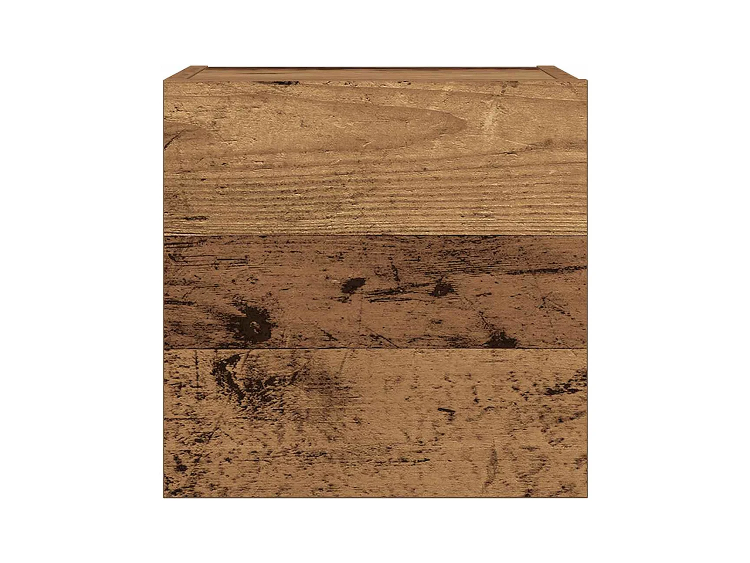 Ensemble de meuble TV mural 7 pièces vieux bois bois d'ingénierie