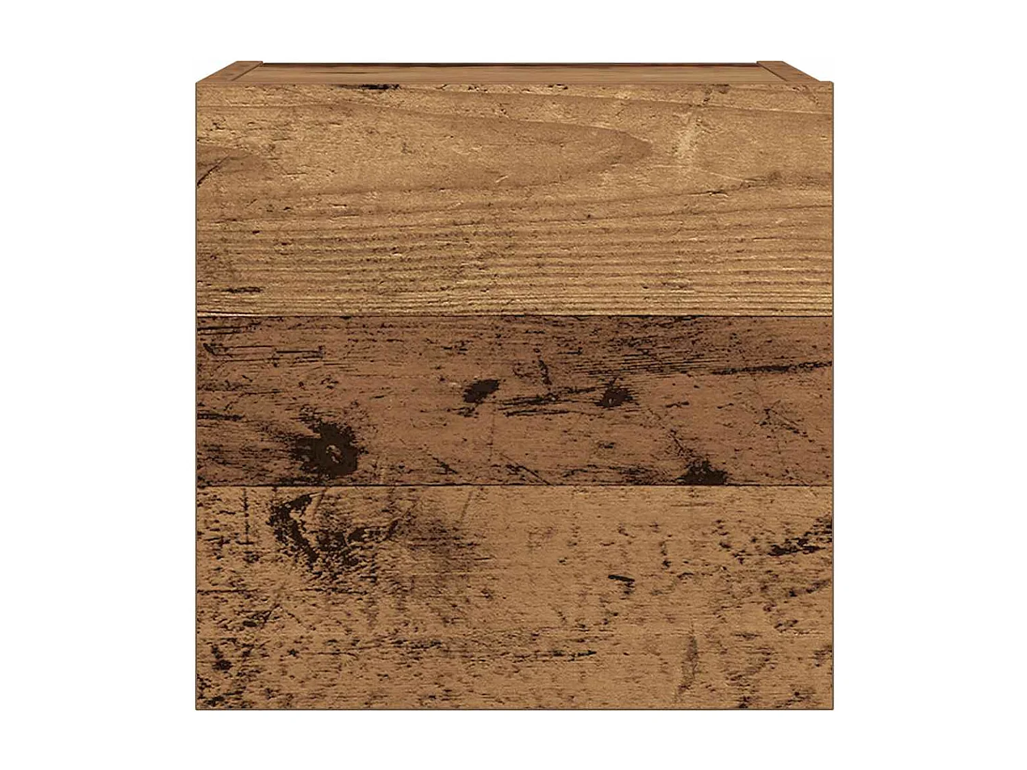 Ensemble de meuble TV mural 7 pièces vieux bois bois d'ingénierie