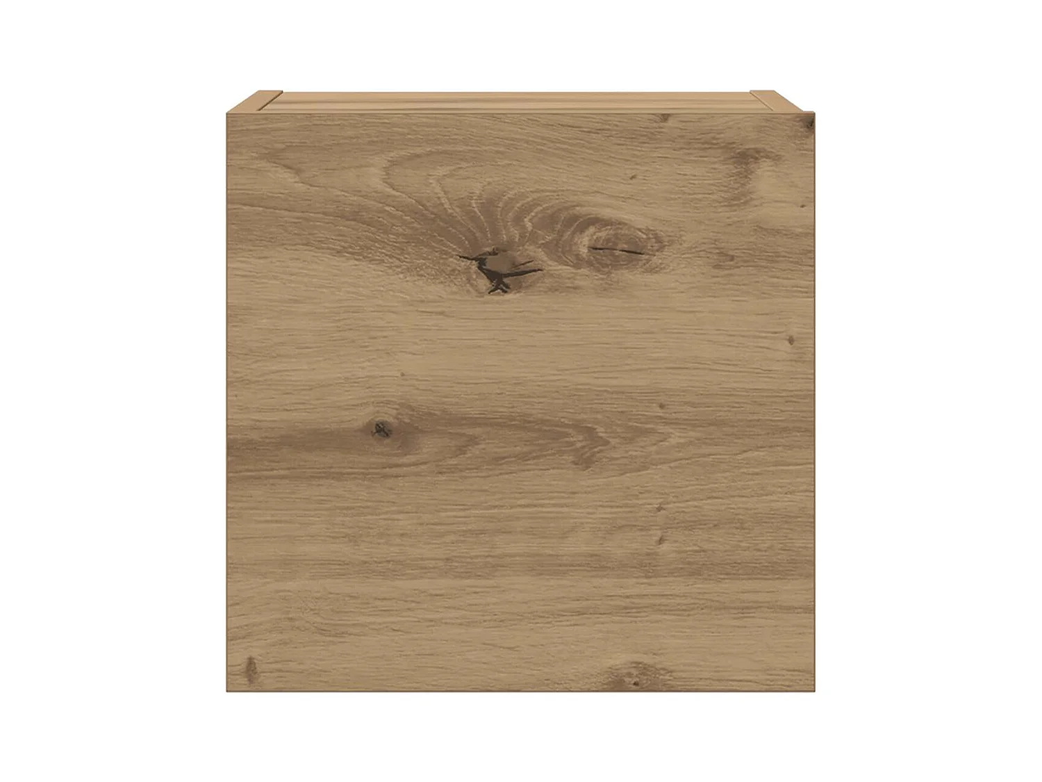 Ensemble de meuble TV mural 8 pièces chêne artisanal