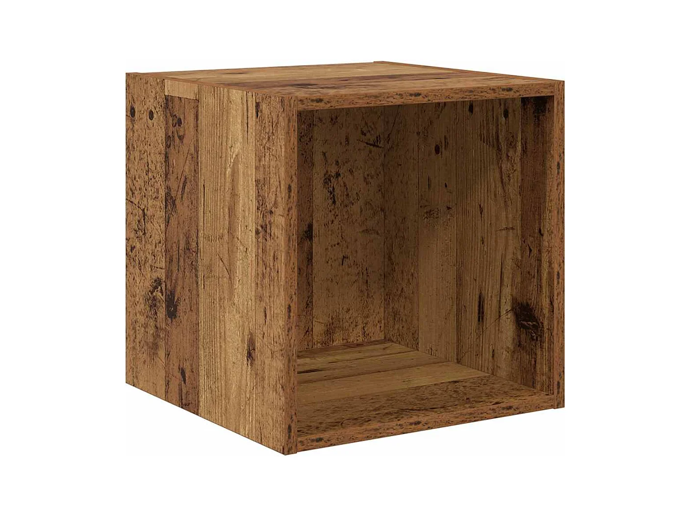 Ensemble meuble TV 4 pièces Bois ancien 37 x 37 x 142.5 cm