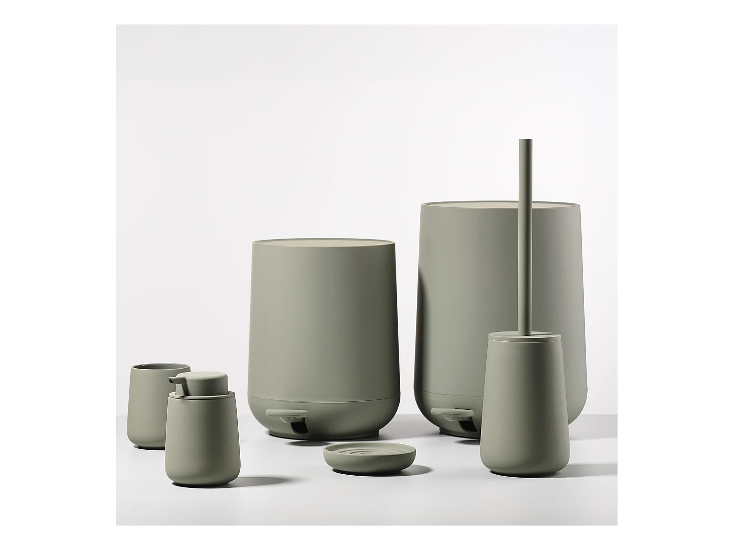 Dispensador de jabón de gres