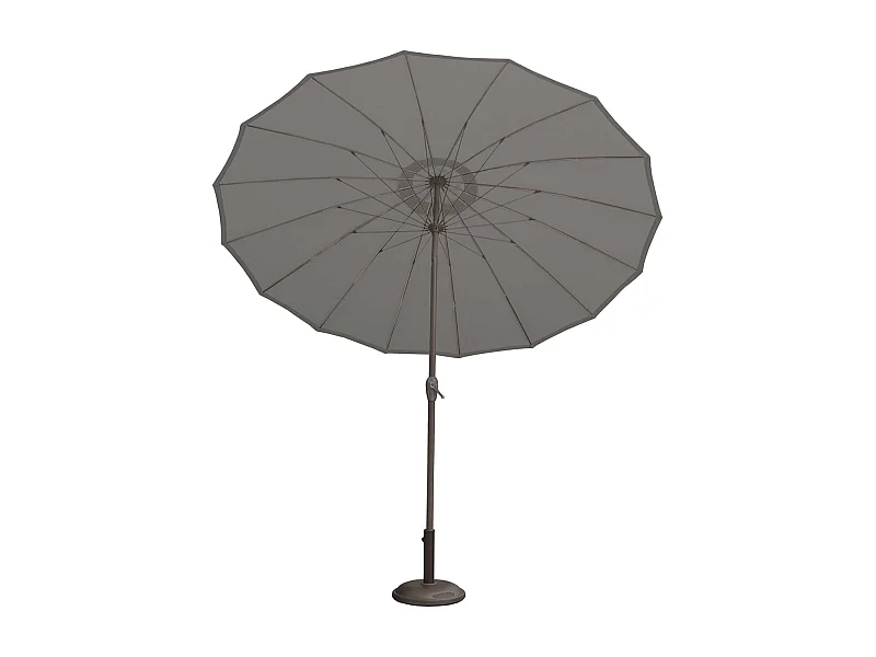Parasol efecto paraguas compuesto de 16 varillas