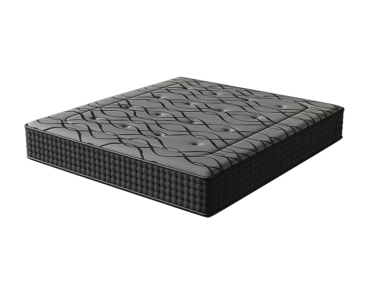 Matelas Ressorts 140x200 cm de Forme en Mousse et Ressorts, 30 cm Épaisseur