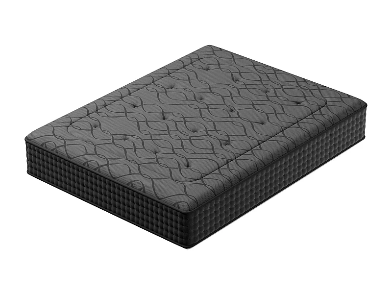 Matelas Ressorts 140x190 cm de Forme en Mousse et Ressorts, 30 cm Épaisseur