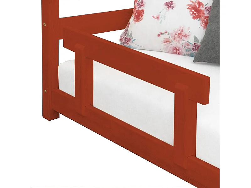 TRUSTY steenrode kinderbedhek