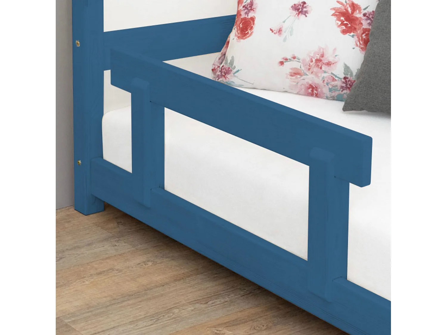 TRUSTY marineblauwe kinderbedhek