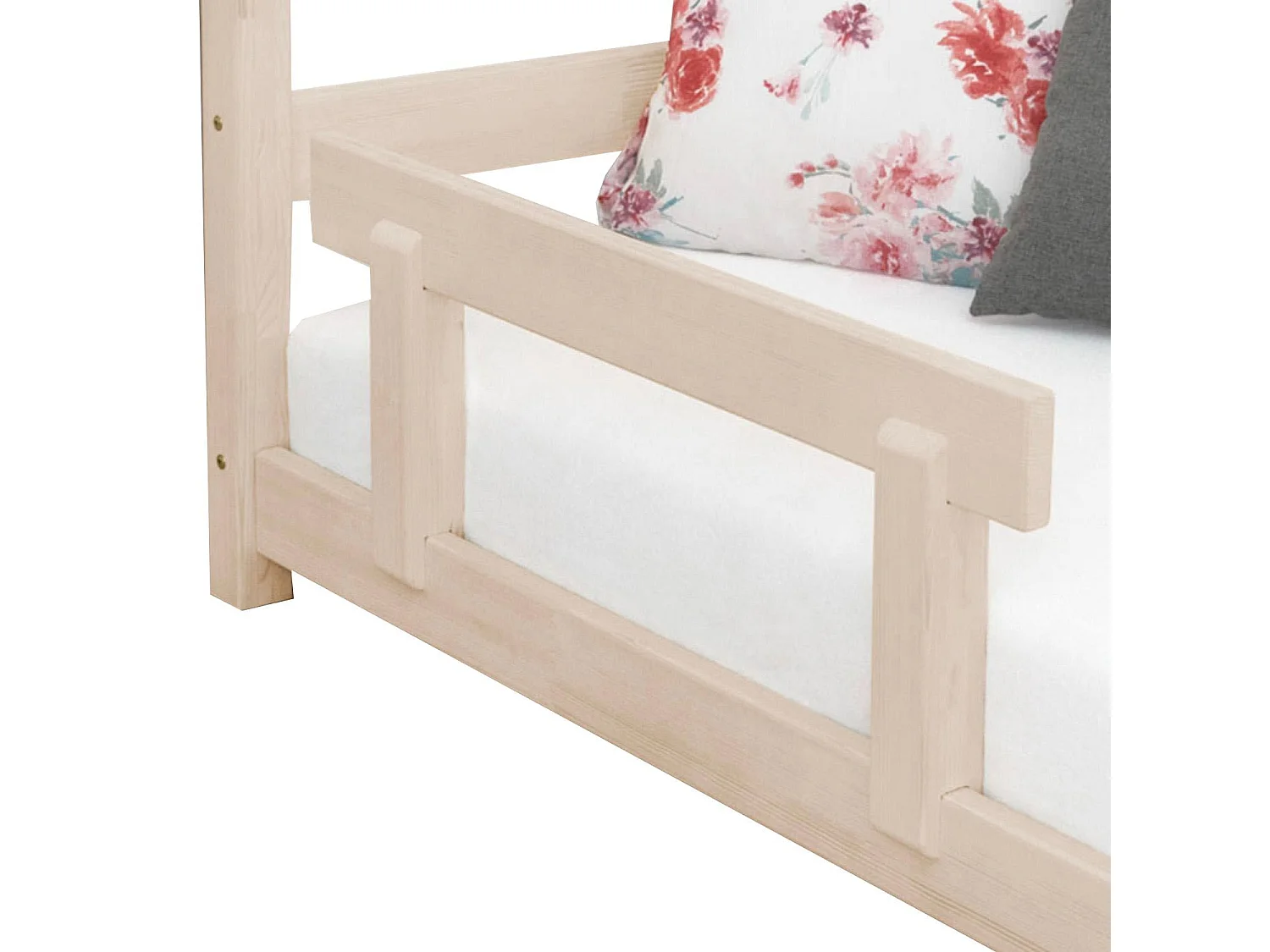 TRUSTY beige kinderbedhekje