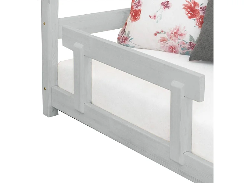 Barrière de lit enfant TRUSTY gris clair