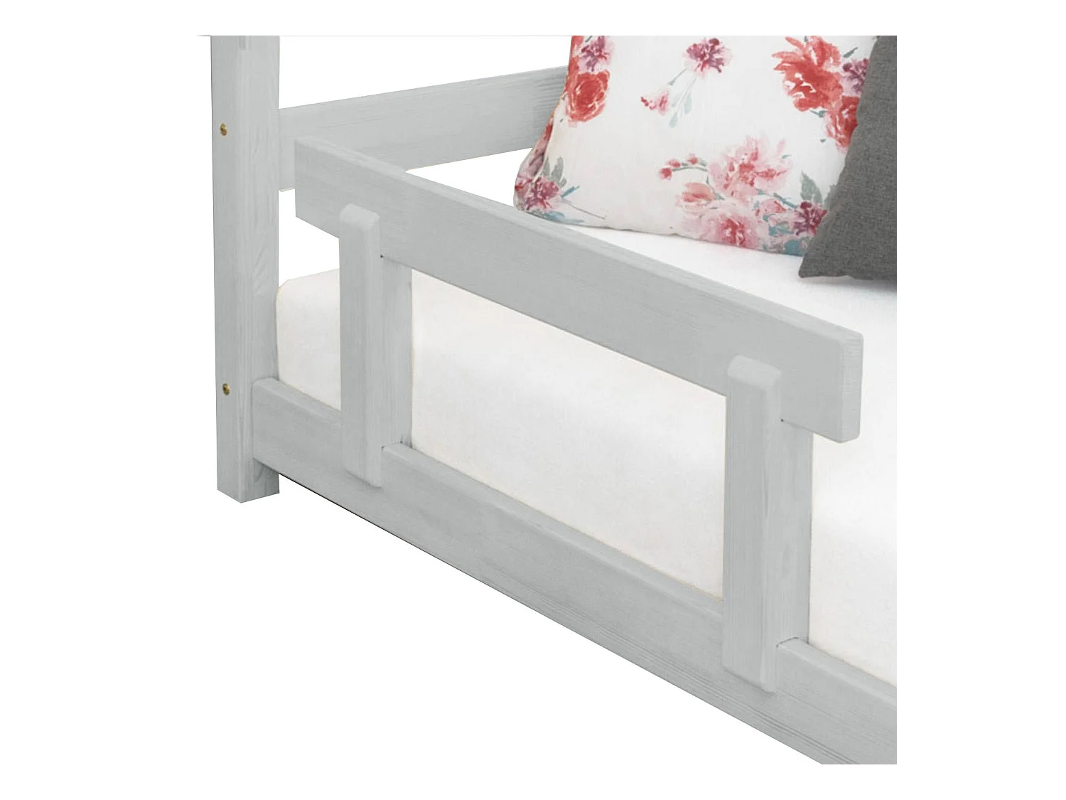 Barrière de lit enfant TRUSTY gris clair