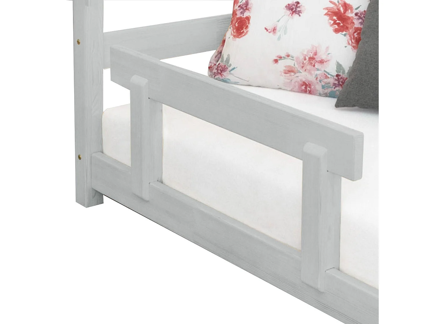 Barrière de lit enfant TRUSTY gris clair