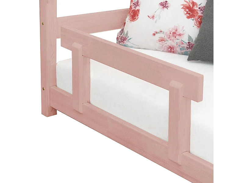 Barrière de lit enfant TRUSTY rose pastel