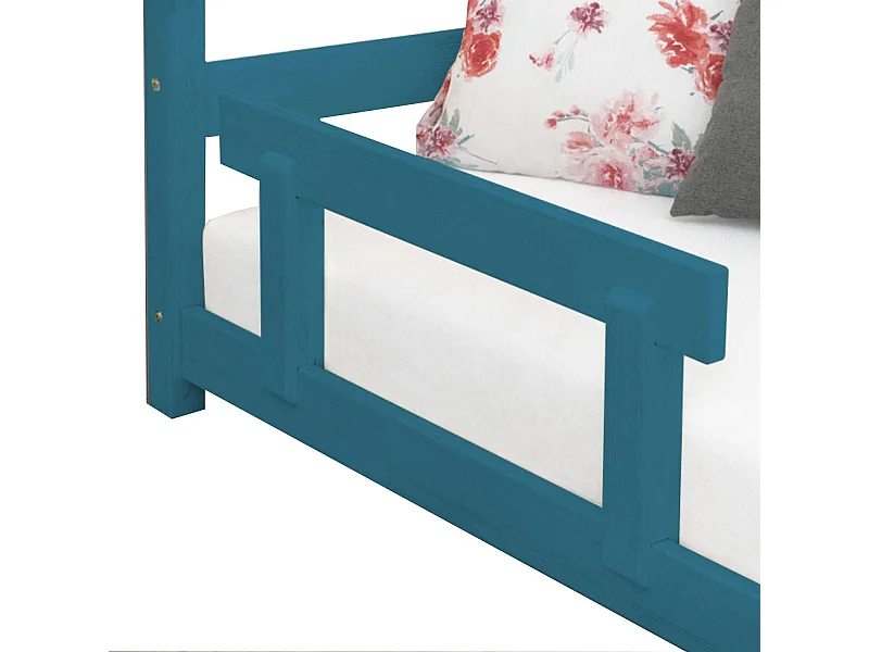 Barrière de lit enfant TRUSTY vert pétrole