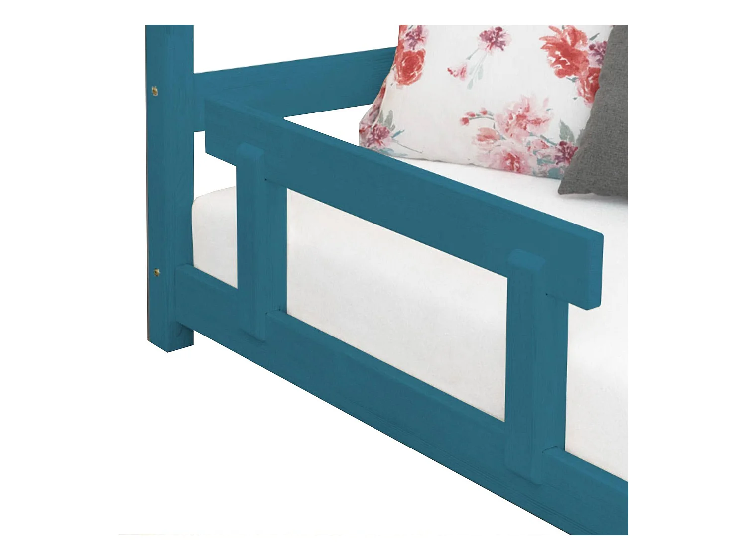 Barrière de lit enfant TRUSTY vert pétrole