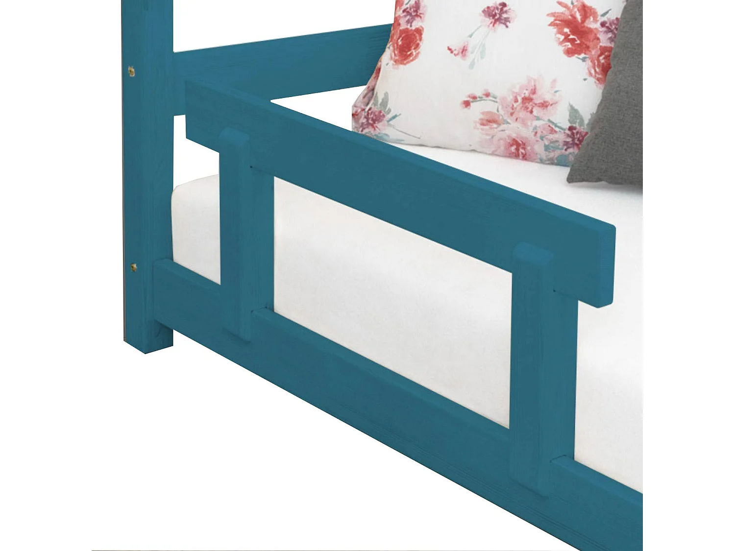 Barrière de lit enfant TRUSTY vert pétrole