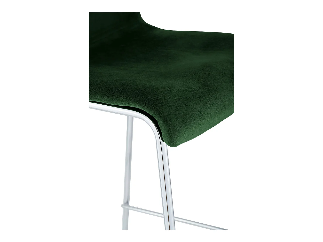 Tabouret de bar - Velours - Vert - Hover