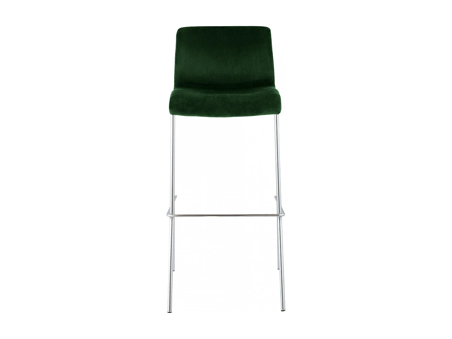 Tabouret de bar - Velours - Vert - Hover