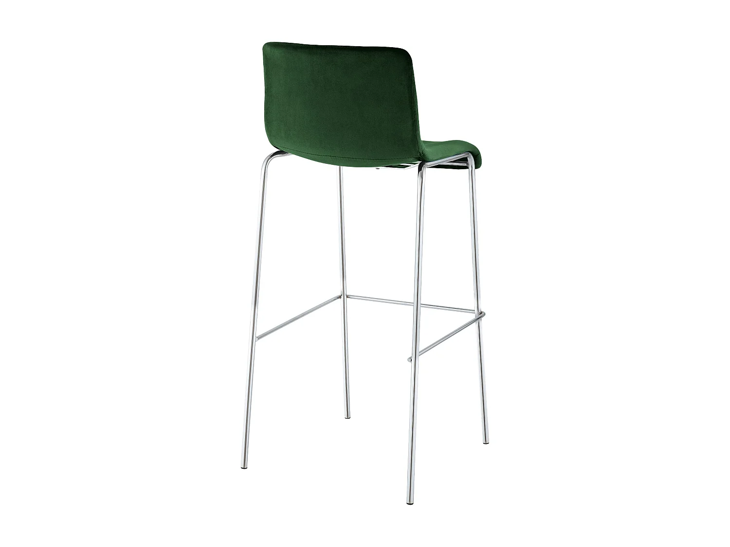 Tabouret de bar - Velours - Vert - Hover