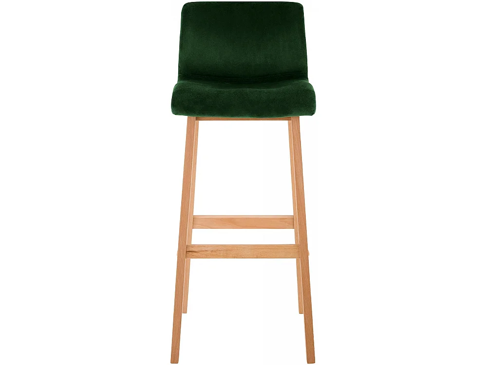 Tabouret de bar - Velours - Vert - Hover