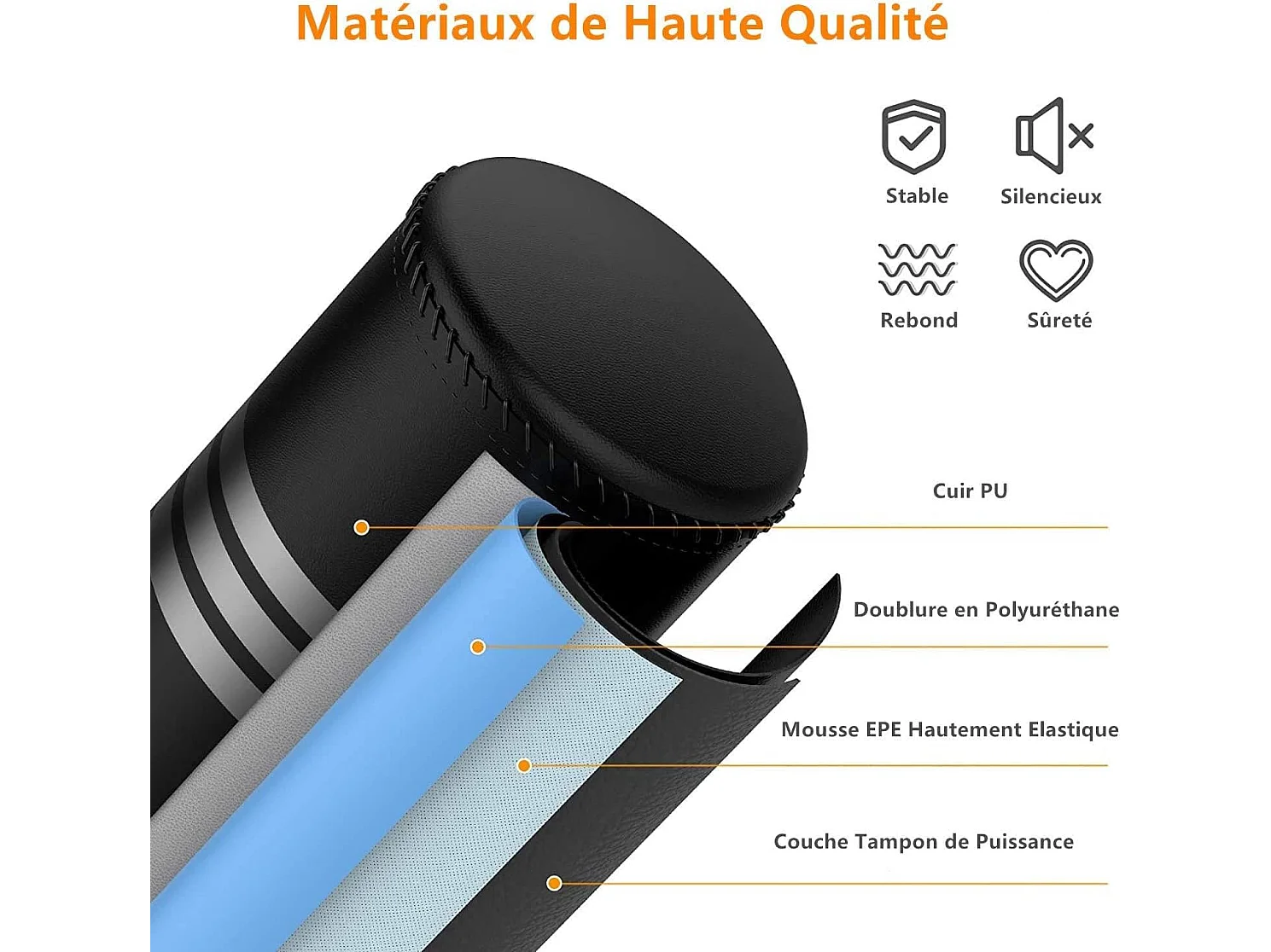 Dripex Sac de Frappe sur Pied Adulte 178 cm Sac de Boxe Autoportant MMA Punching Ball Adulte avec 19 Ventouses pour Karat Fitness