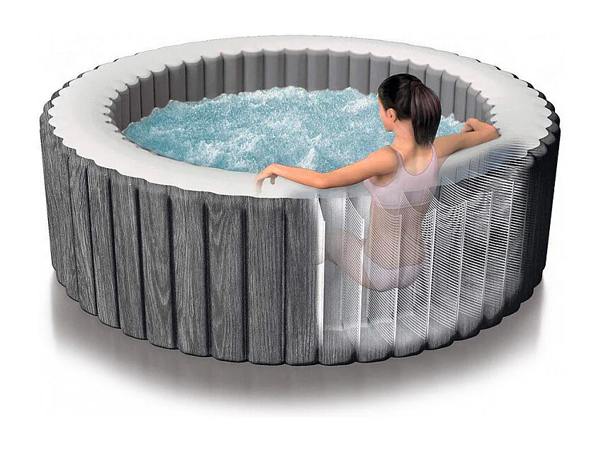 Opblaasbare Spa Intex Greywood Rond 6 Personen - 216 x 71 cm