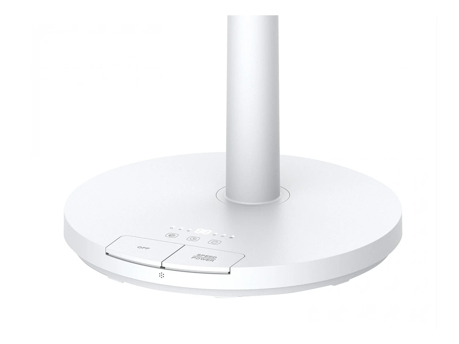 Ventilatore da pavimento CC con batteria e 9 pale