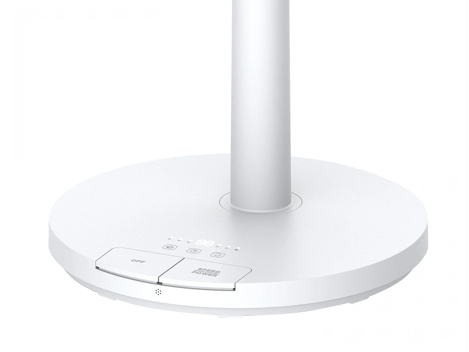 DC-vloerventilator met batterij en 9 bladen