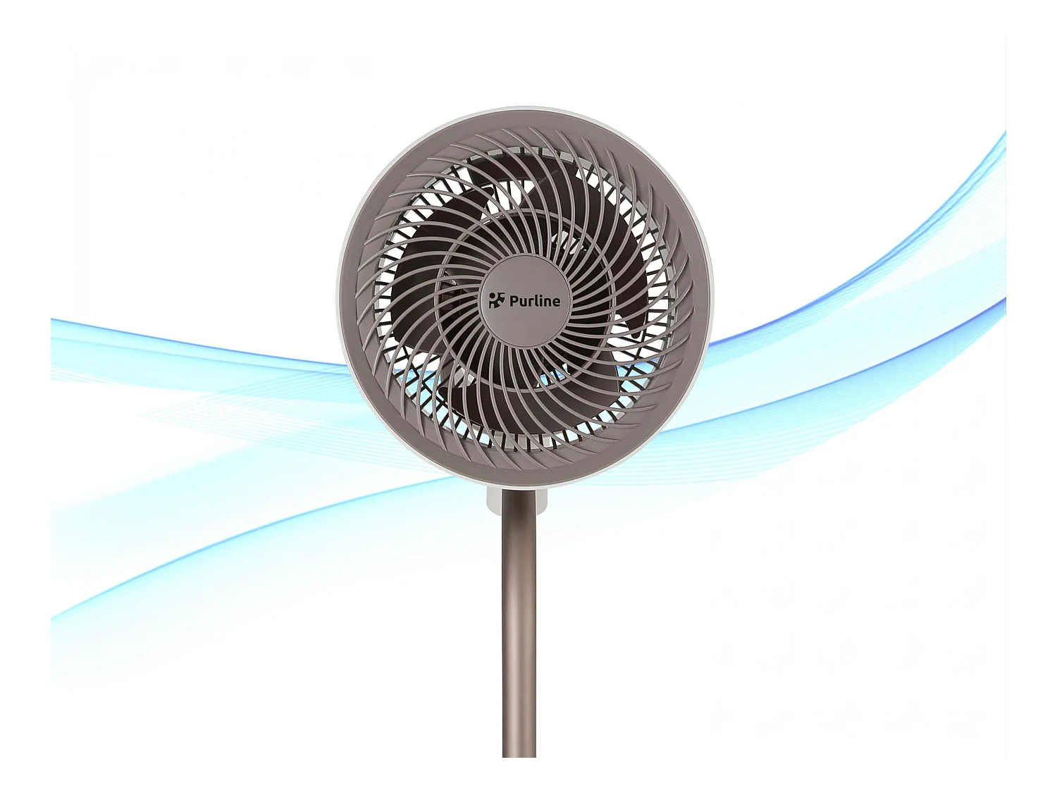 Ventilador de Pie DC con luz ambiental