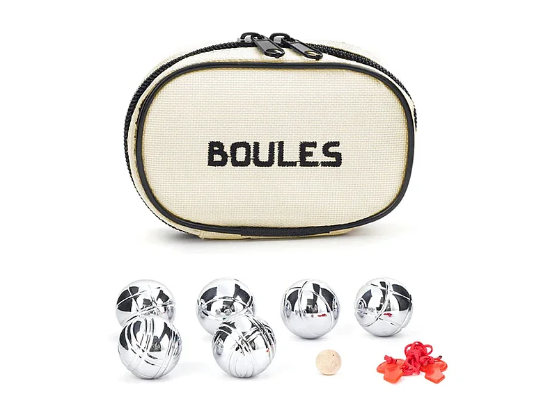 2 sets de 6 boules de pétanque