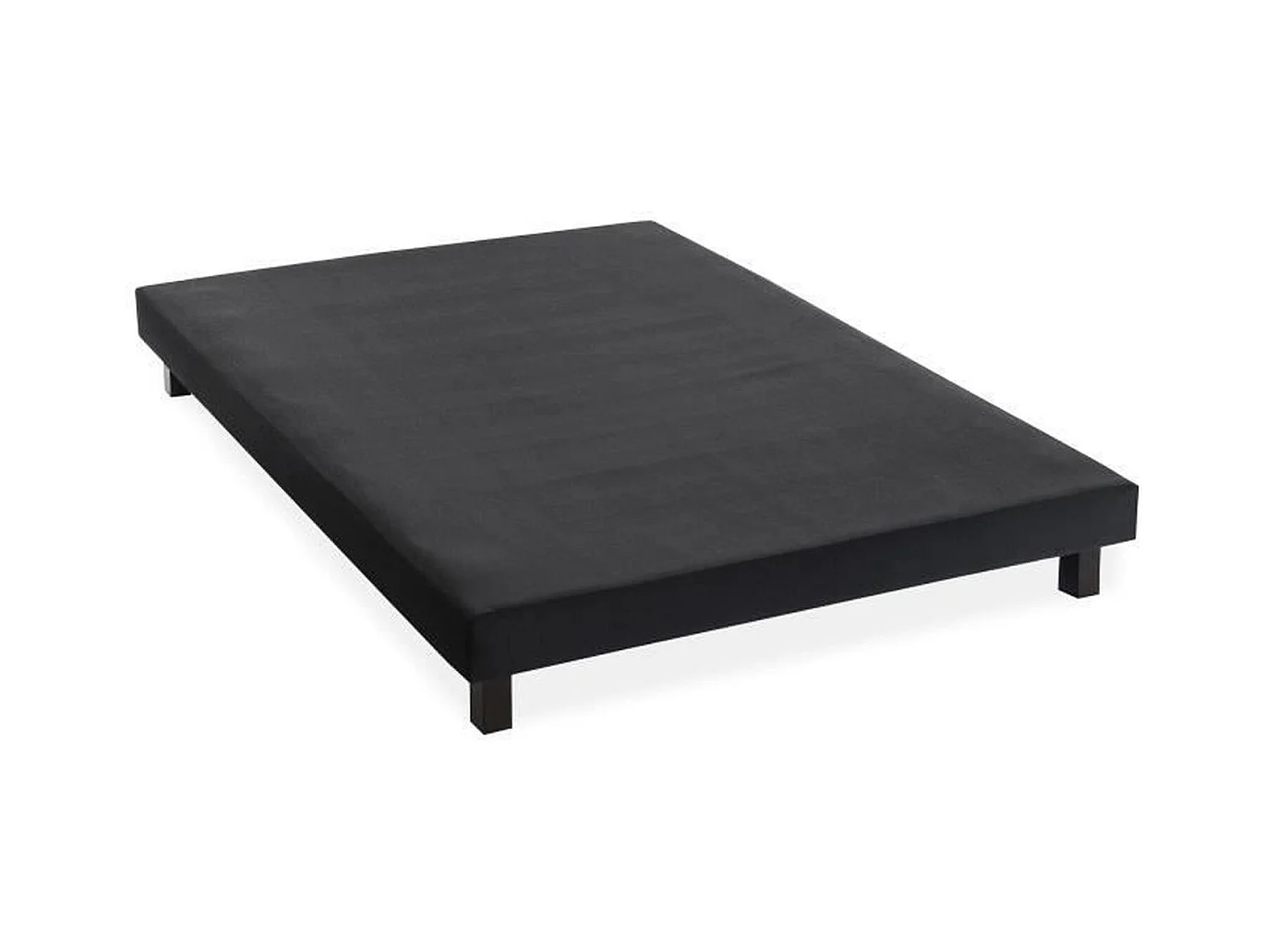 Ensemble sommier + matelas bois massif 160 x 200 cm