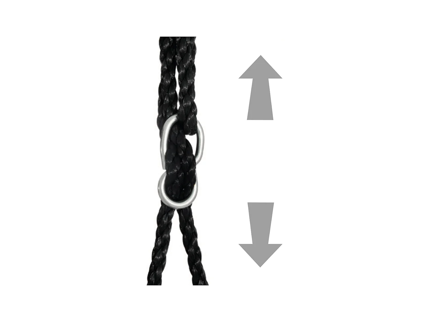 Portiek/schommel Intex 2/3 plaatsen (3-10 jaar) - 254x235x201cm