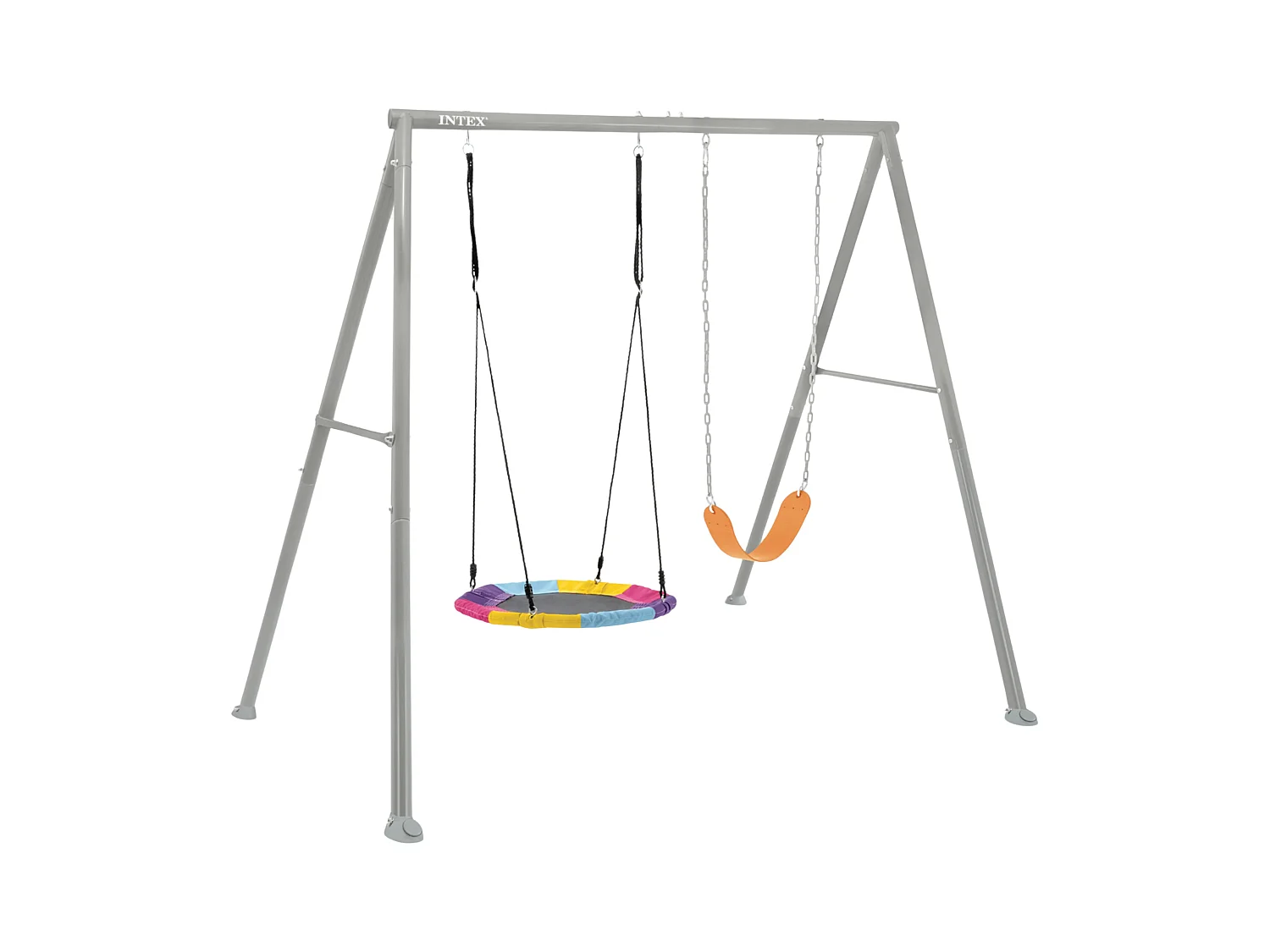 Portique/balançoire Intex 2/3 places (3-10 ans) - 254x235x201cm
