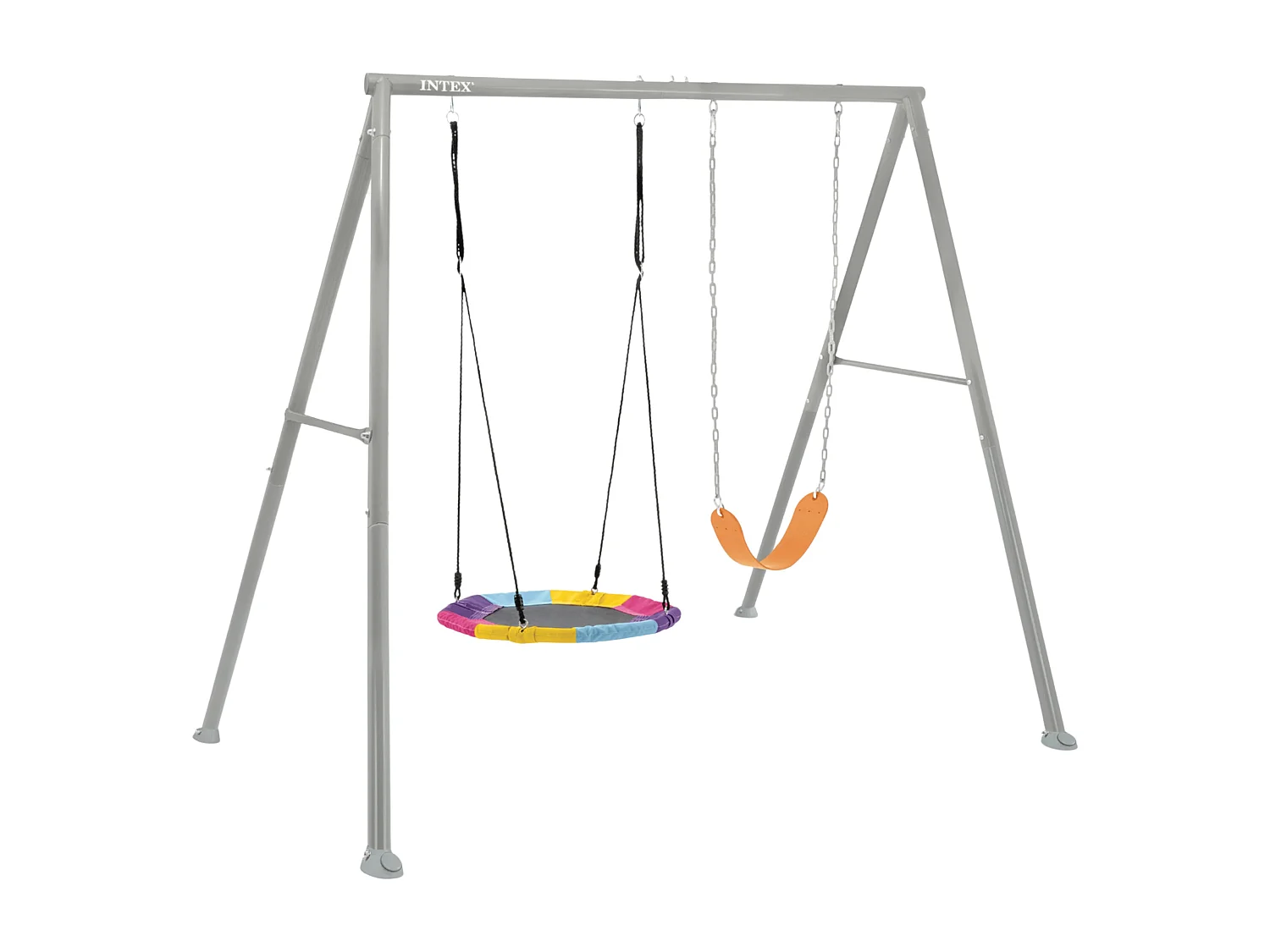 Portique/balançoire Intex 2/3 places (3-10 ans) - 254x235x201cm