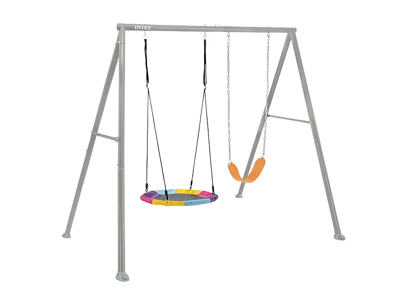 Portique/balançoire Intex 2/3 places (3-10 ans) - 254x235x201cm