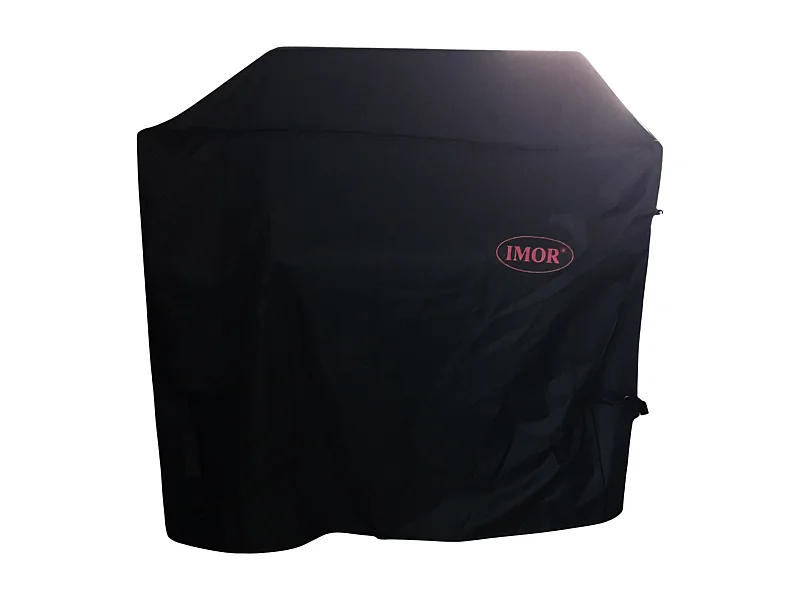Housse de barbecue universelle 160 x 130 x 50 cm - Imperméable et anti-UV - Compatible avec les barbecues Santa Maria, Lenagrill et autres