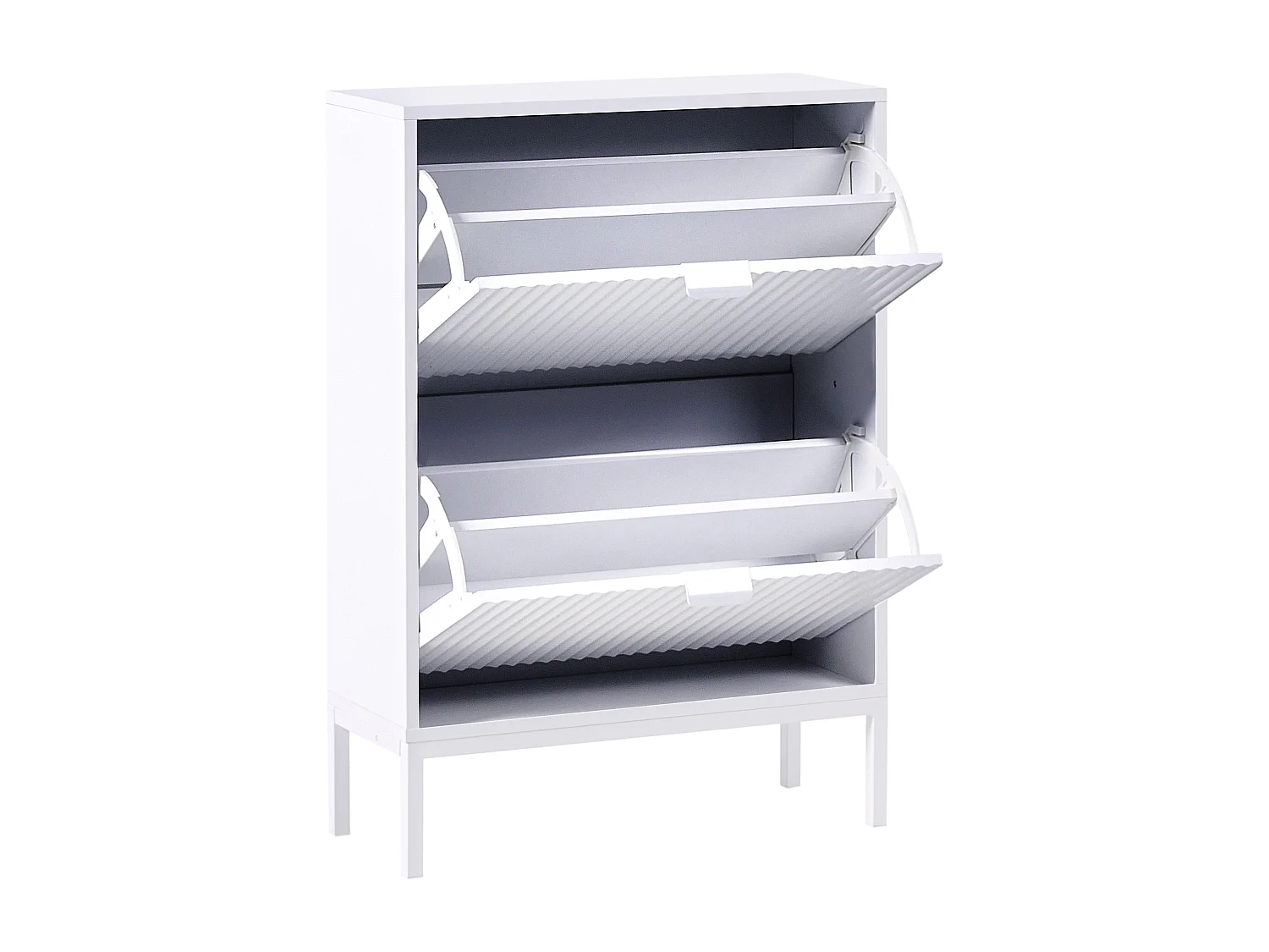 Meuble à chaussures ADELAIDE Blanc