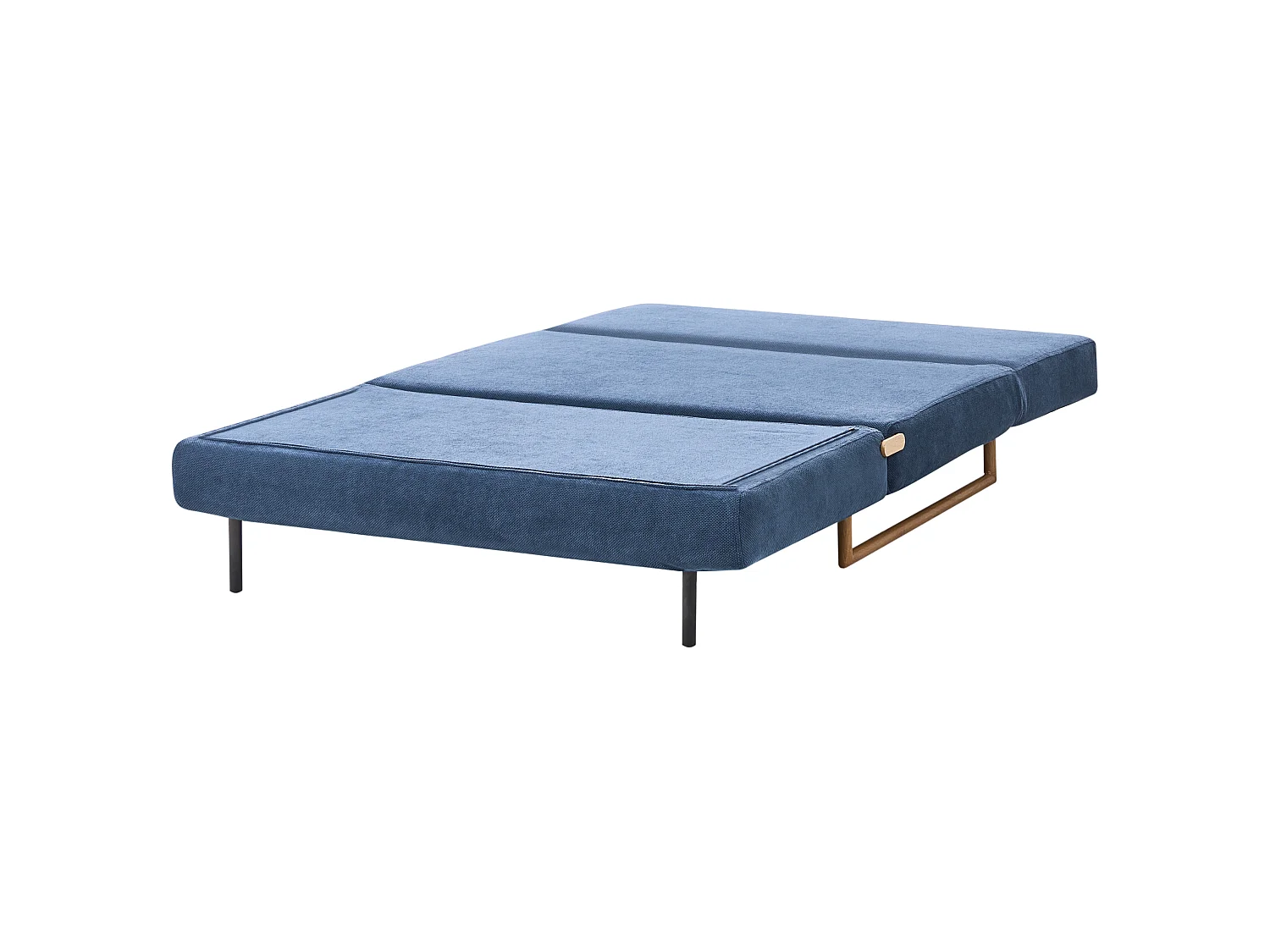 Sofa Bed 2 Seater JERSLEV Fabric Blue