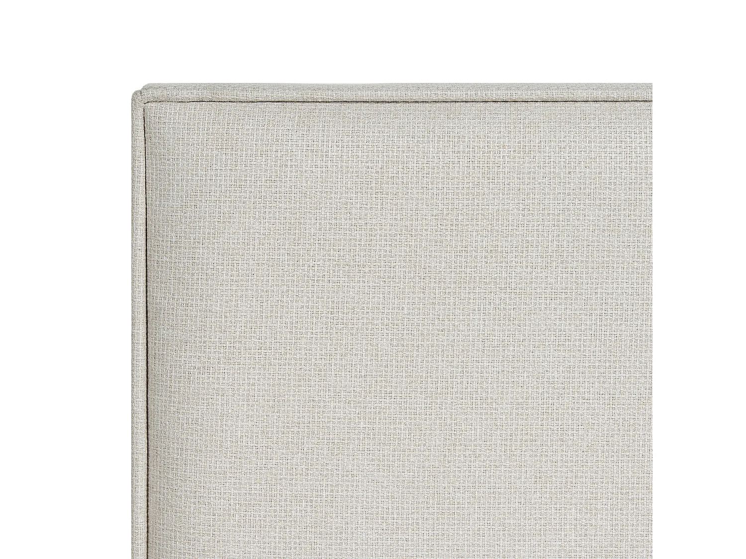 Divan Bed with Storage BARONET Fabric Off-White 180 x 200 cm (EU Super King)