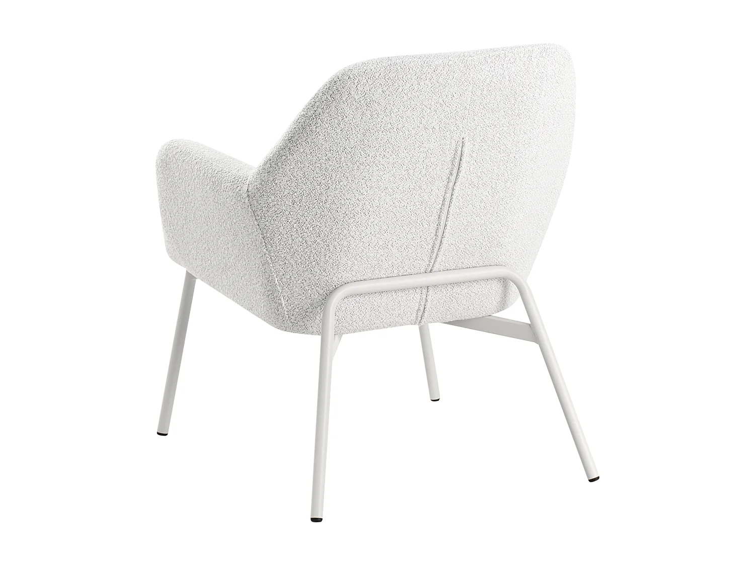 Fauteuil JABRO Tissu Blanc cassé