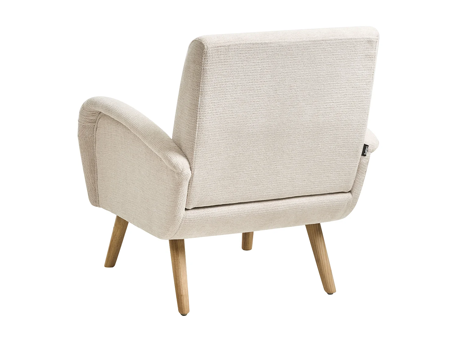 Fauteuil PLASSEN Tissu Beige clair