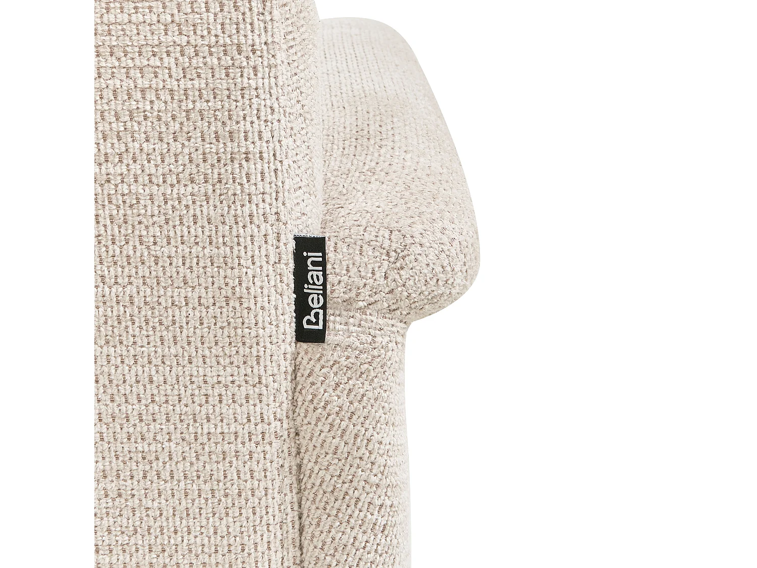Armchair PLASSEN Fabric Light Beige