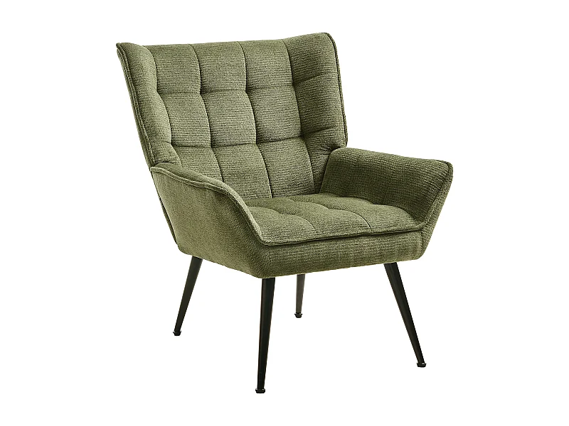 Fauteuil BELLINGMO Tissu Vert