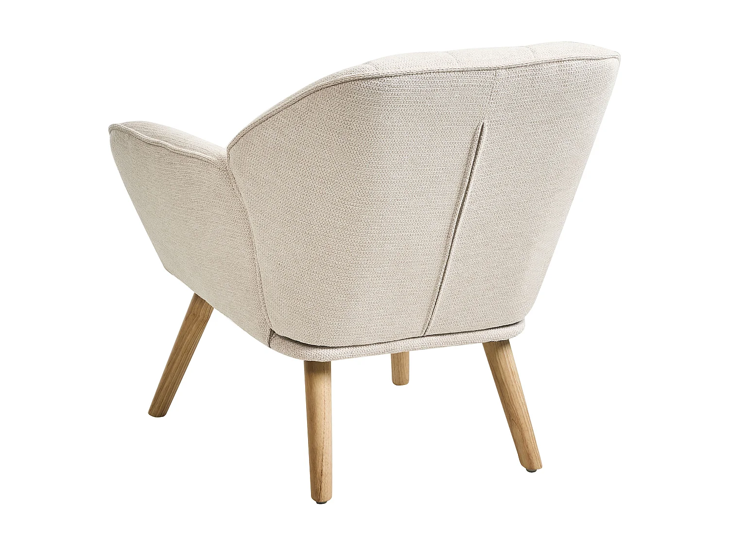 Armchair TORUD Fabric Light Beige