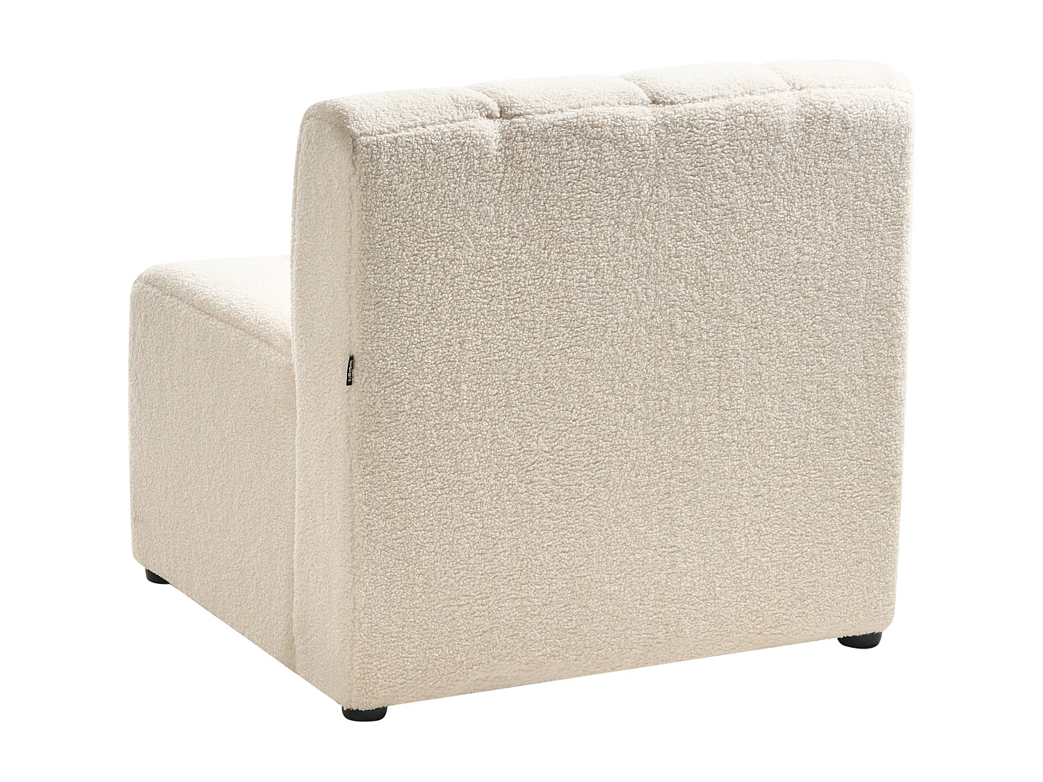 Fauteuil KAGE Bouclé Beige clair