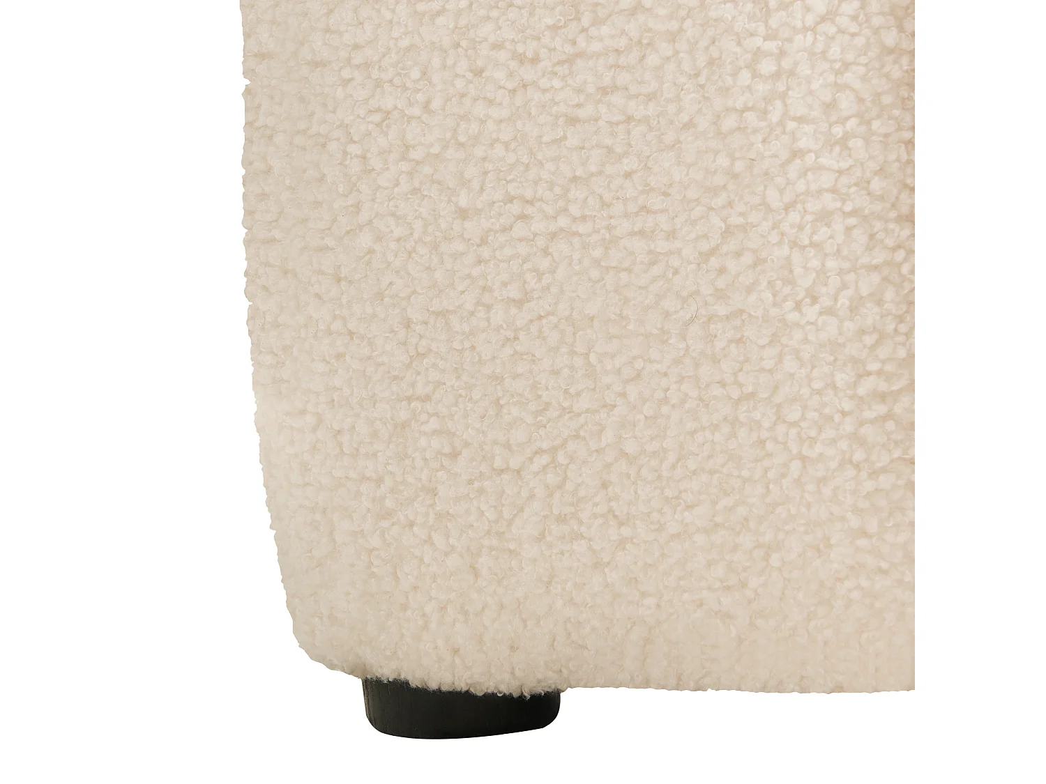 Fauteuil KAGE Bouclé Beige clair