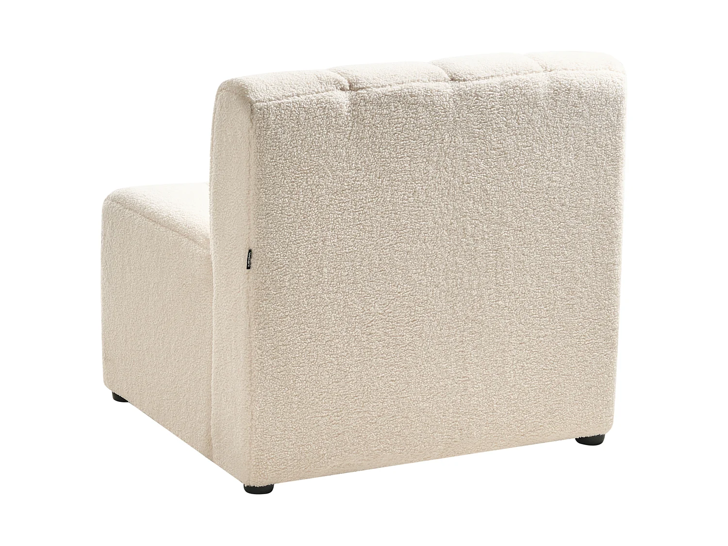 Fauteuil KAGE Bouclé Beige clair