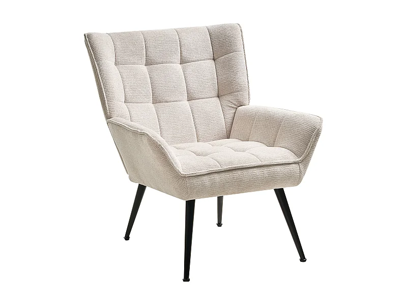 Fauteuil BELLINGMO Tissu Beige clair