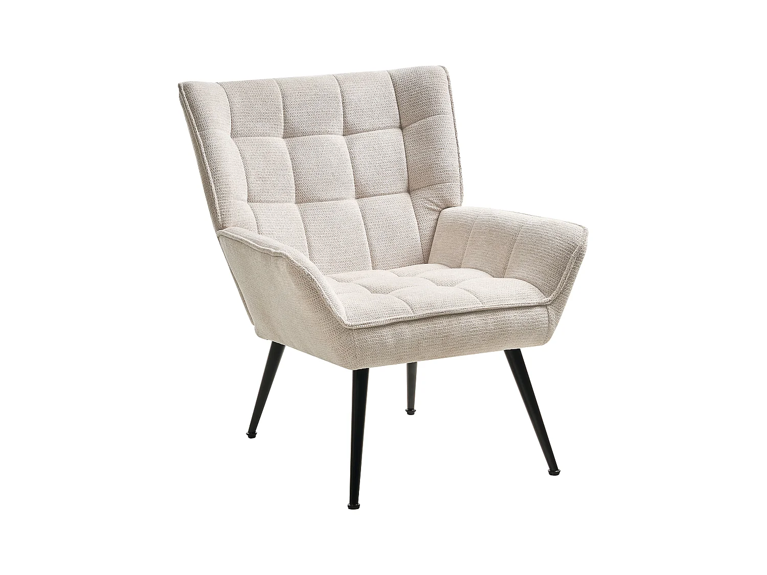 Fauteuil BELLINGMO Tissu Beige clair