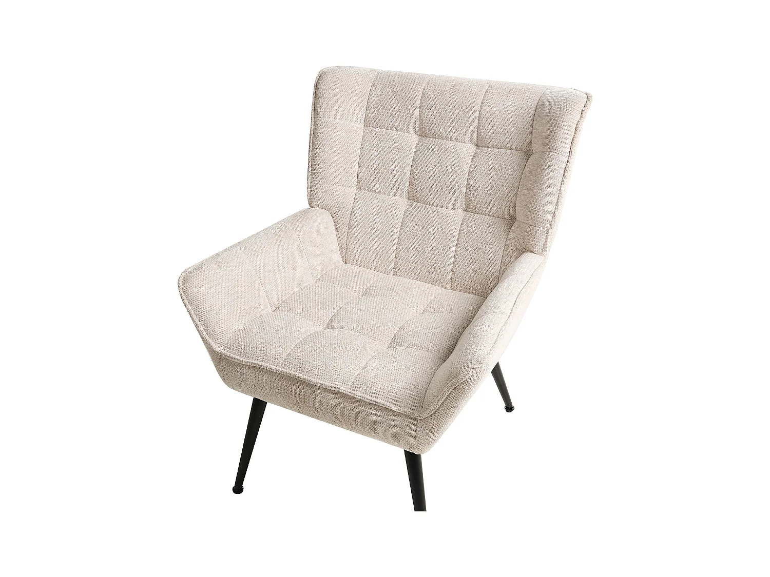 Fauteuil BELLINGMO Tissu Beige clair